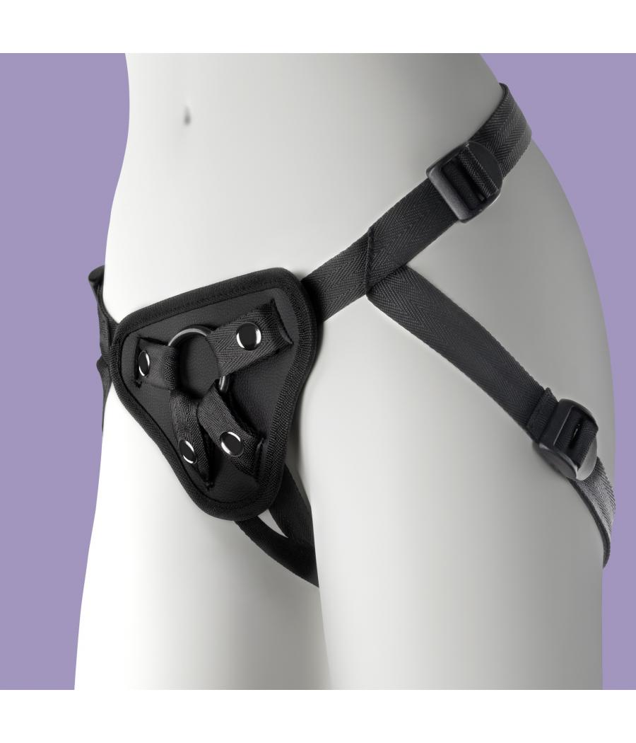 Atrévete shop - ARNES UNIVERSAL CON DOS ANILLOS DE SILICONA STRAP-ON