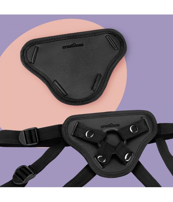 Atrévete shop - ARNES UNIVERSAL CON DOS ANILLOS DE SILICONA STRAP-ON