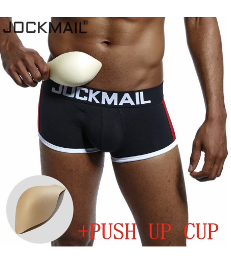 BOXER CON RELLENO GENITAL PARA HOMBRE - NEGRO