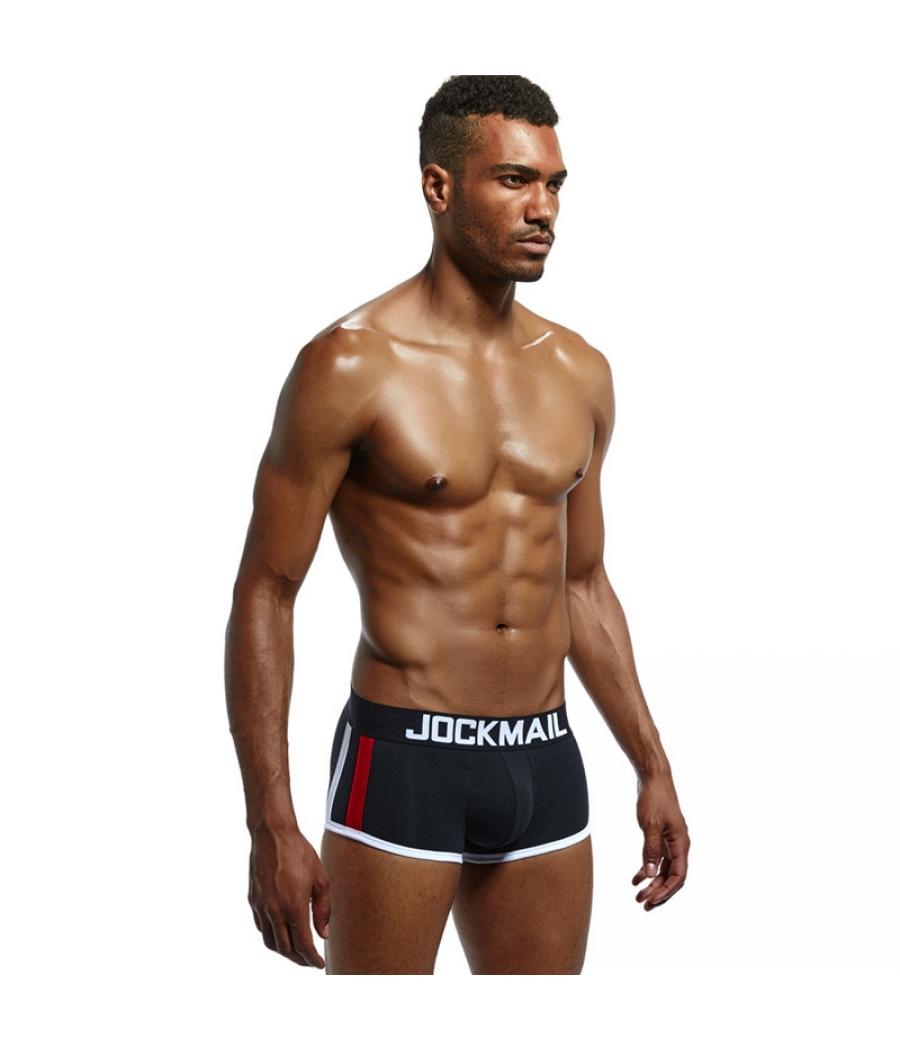 BOXER CON RELLENO GENITAL PARA HOMBRE - NEGRO
