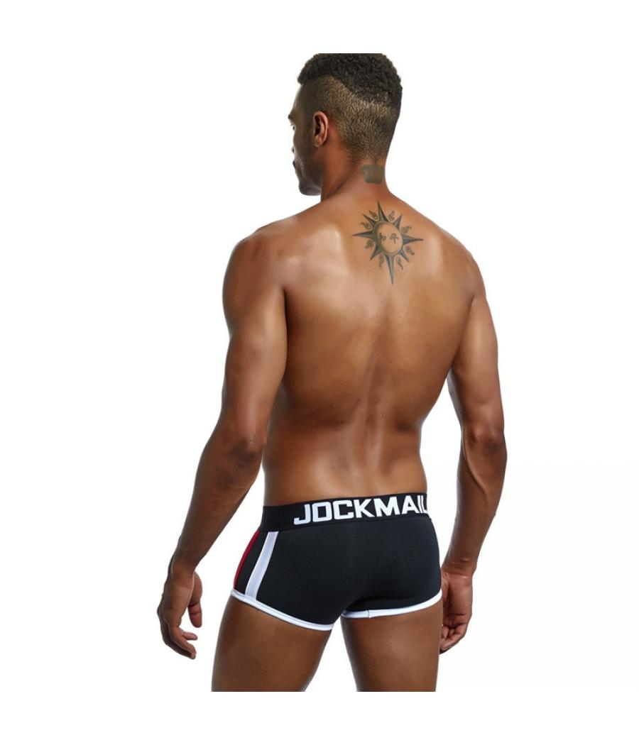 BOXER CON RELLENO GENITAL PARA HOMBRE - NEGRO