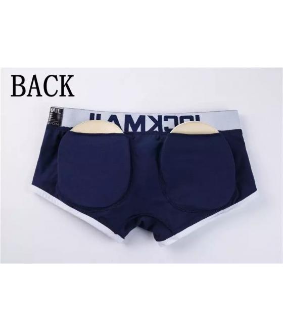 BOXER PUSH-UP AZUL OSCURO CON RELLENO DELANTERO Y TRASERO ATREVETESHOP