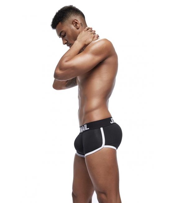 BOXER PUSH-UP AZUL OSCURO CON RELLENO DELANTERO Y TRASERO ATREVETESHOP