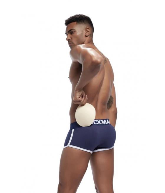 BOXER PUSH-UP AZUL OSCURO CON RELLENO DELANTERO Y TRASERO ATREVETESHOP