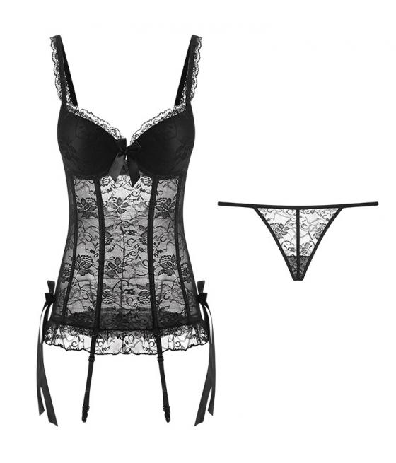 MITSUKE BUSTIER NEGRO