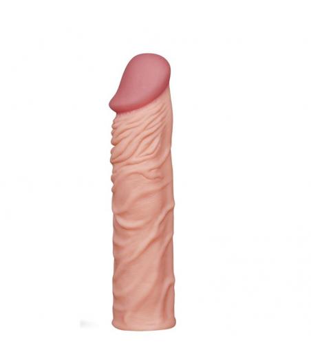 EXTENSION Y FUNDA PARA EL PENE REALISTA - 18,5 CM