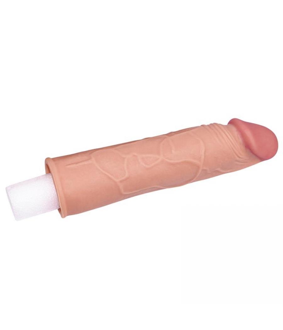 EXTENSION Y FUNDA PARA EL PENE REALISTA - 17,5 CM