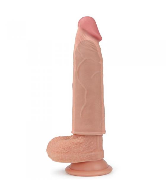 EXTENSION Y FUNDA PARA EL PENE REALISTA - 17,5 CM