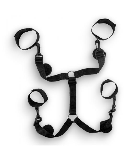 ESPOSAS NYLON CON RESTRICCIONES PARA LA CAMA