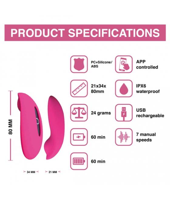 Atrévete shop - ESTIMULADOR DE CLÍTORIS CONTROL REMOTO MAGIC MOTION CANDY