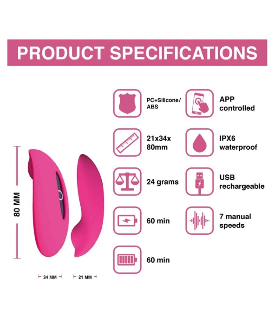 Atrévete shop - ESTIMULADOR DE CLÍTORIS CONTROL REMOTO MAGIC MOTION CANDY