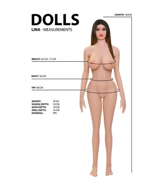 SEX DOLL LINA MUÑECA REAL
