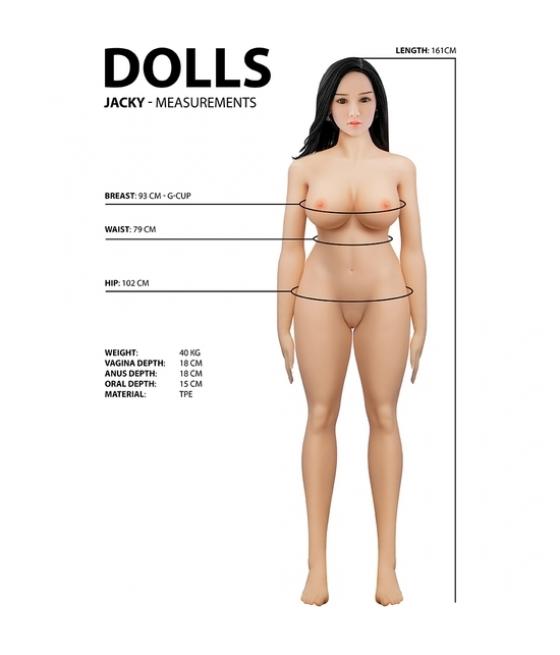 SEX DOLL JACKY MUÑECA REAL