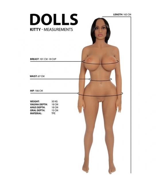 SEX DOLL KITTY MUÑECA REAL