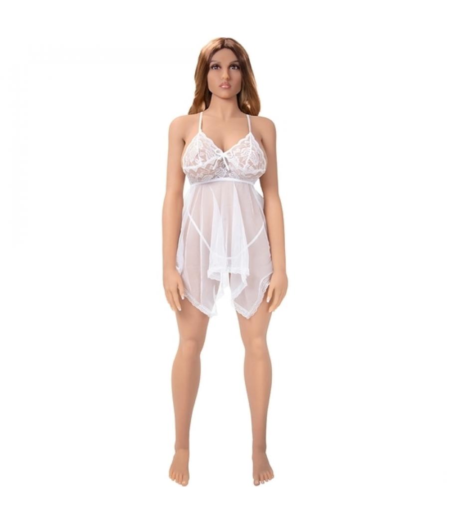 SEX DOLL REALISTA DE TPE CON ESQUELETO ARTICULADO ATREVETESHOP