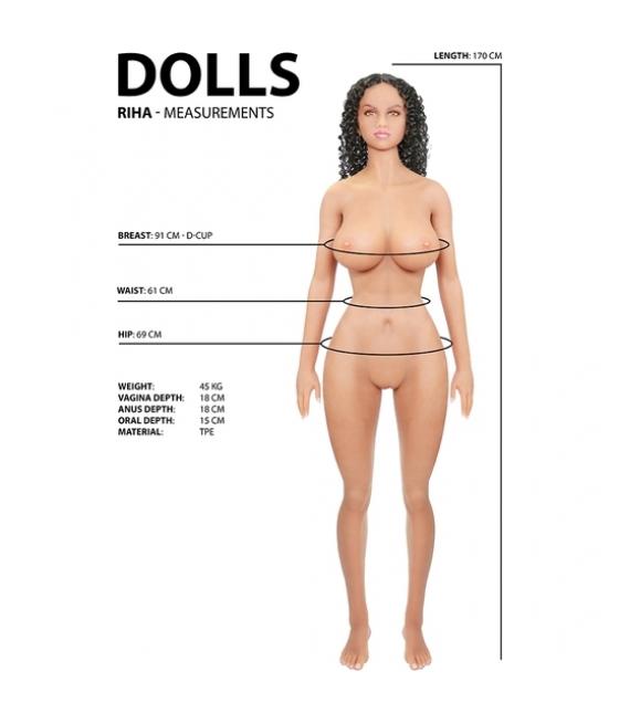 SEX DOLL RIHA MUÑECA REAL