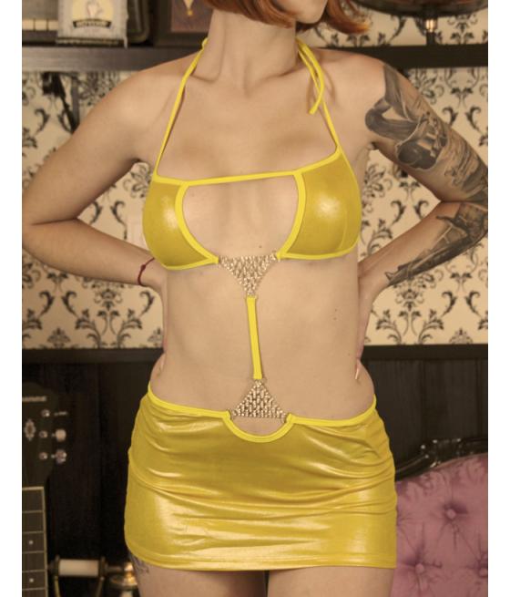 TRIKINI AMARILLO BRILLO