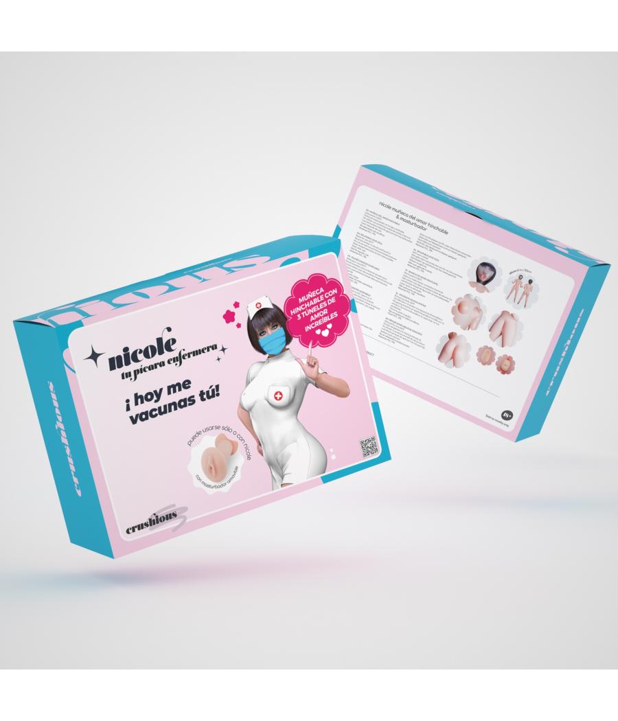 MUÑECA NICOLE LA ENFERMERA