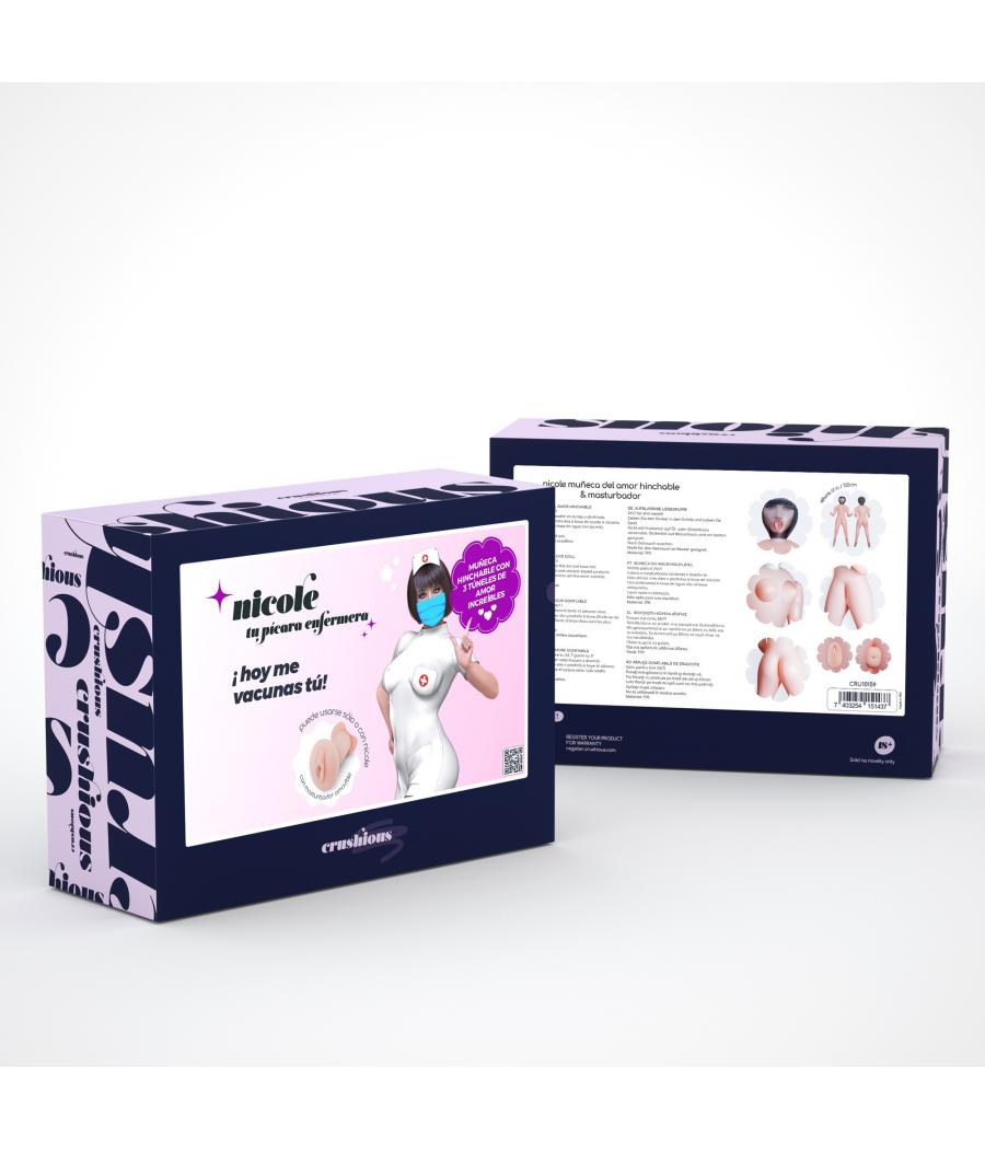 MUÑECA NICOLE LA ENFERMERA