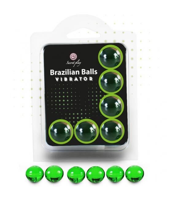 SECRET PLAY SET 6 BRAZILIAN BALLS VIBRATOR 6 UNIDADES