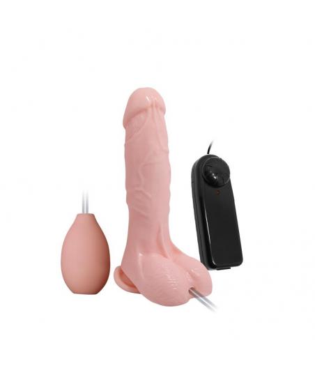 DILDO REALÍSTICO EYACULADOR 23 CM