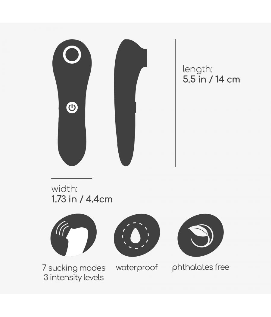 Atrévete shop - SUCCIONADOR DE CLÍTORIS RED VELVET