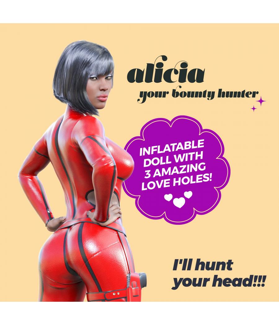 ALICIA LA CAZA RECOMPENSAS INFLABLE