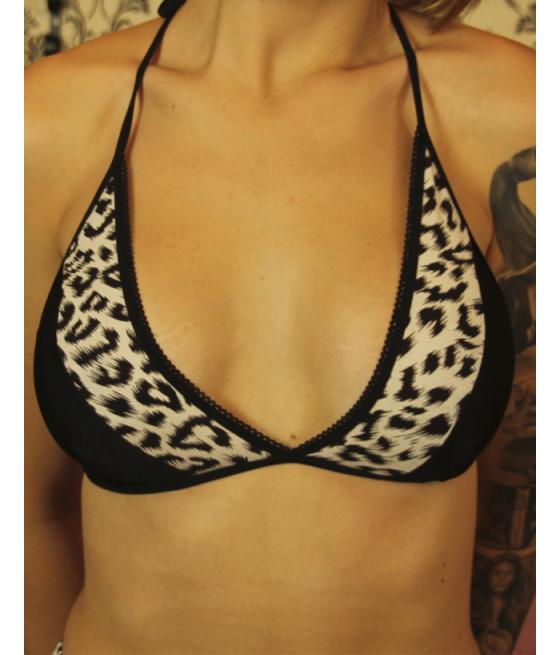 SET FALDA Y SUJETADOR LEOPARDO