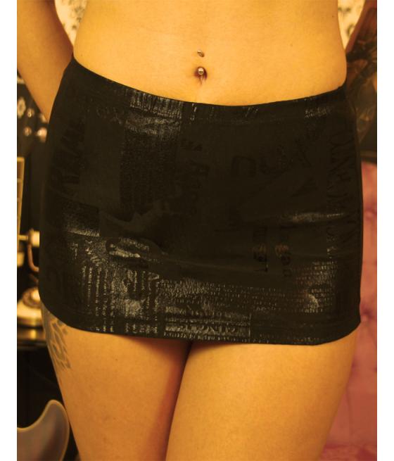 SET FALDA Y SUJETADOR NEGRO