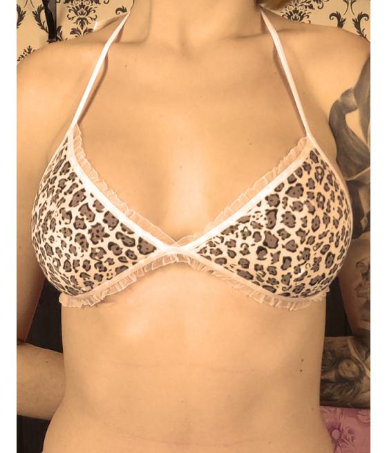 SET SLIP Y SUJETADOR LEOPARDO