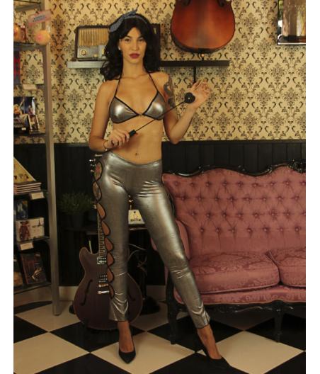 SET PANTALON Y SUJETADOR PLATA 2