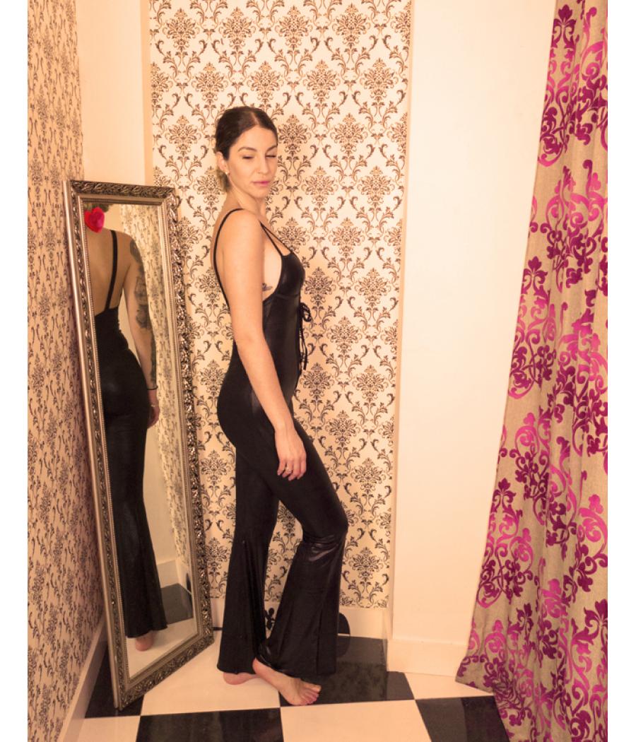 MONO EFECTO MOJADO NEGRO