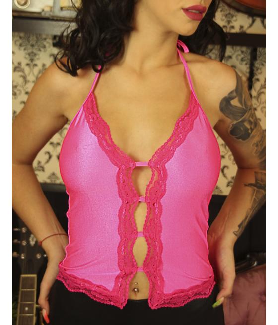 CAMISETA ROSA FUCSIA