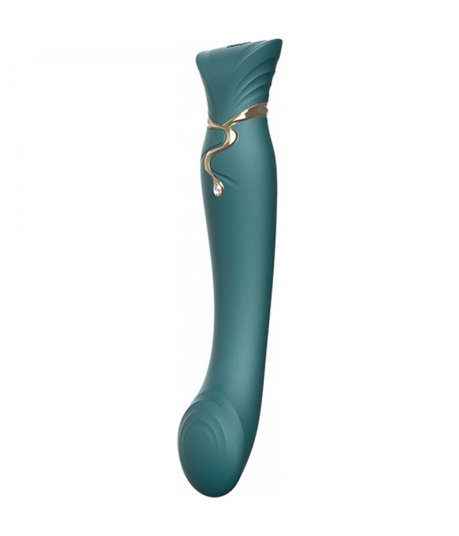 Atrévete shop - VIBRADOR REINA CLEOPATRA VERDE CON CALOR