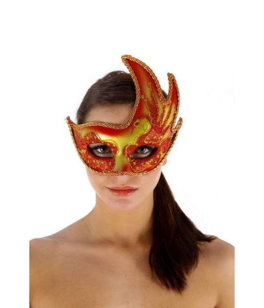 Atrévete shop - MÁSCARA LA BOHEME ROUGE/JAUNE