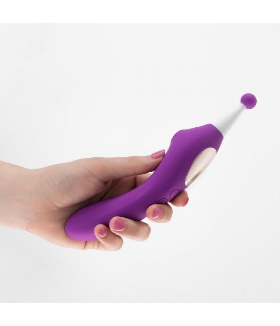 Atrévete shop - VIBRADOR ESTIMULADOR DE PUNTO G SILICONA RECARGABLE