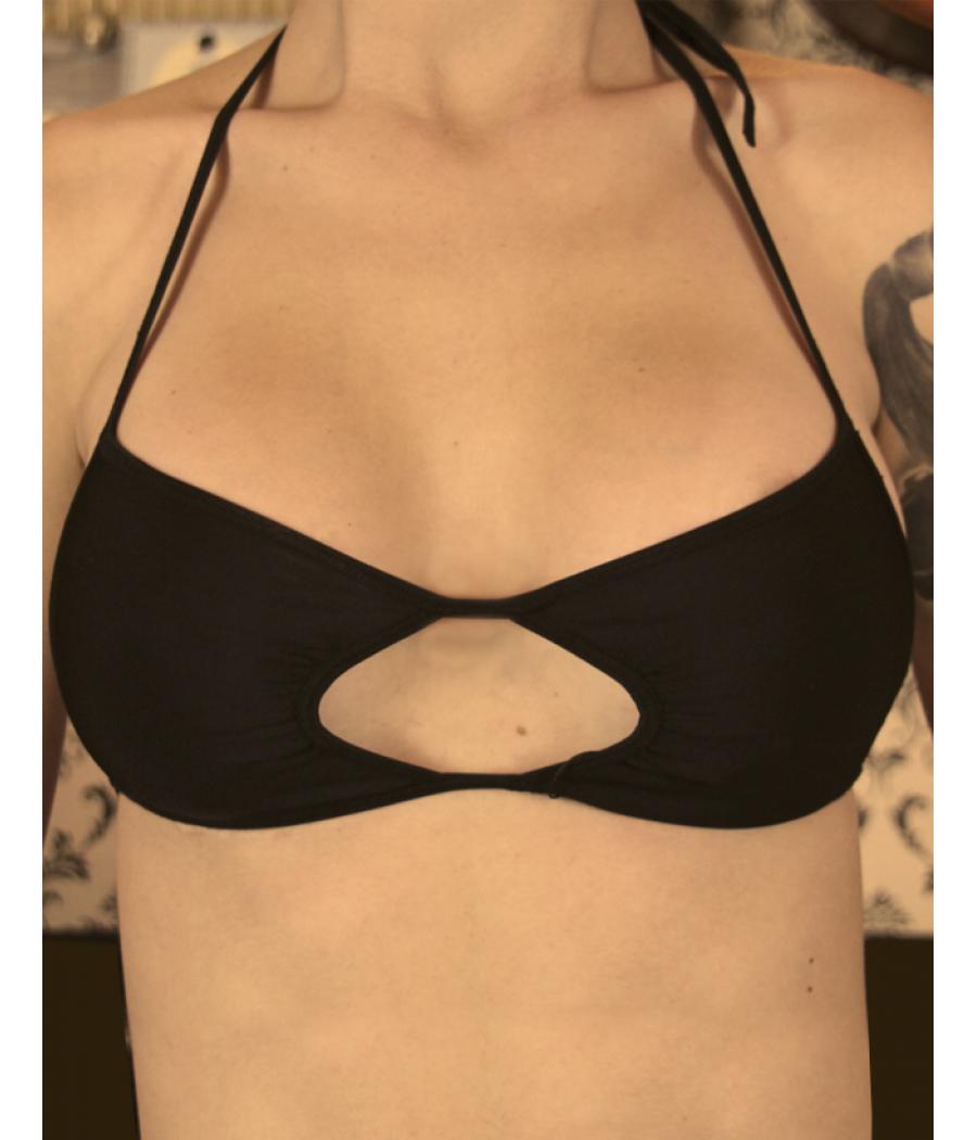 SET CULOTTE Y SUJETADOR NEGRO