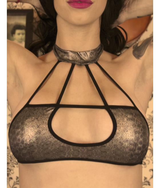 SET SHORT Y SUJETADOR A RAYAS