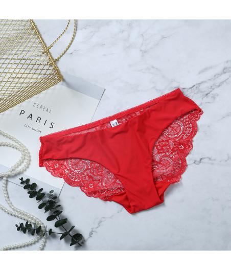 BRAGUITA ENCAJE ROJA L/XL