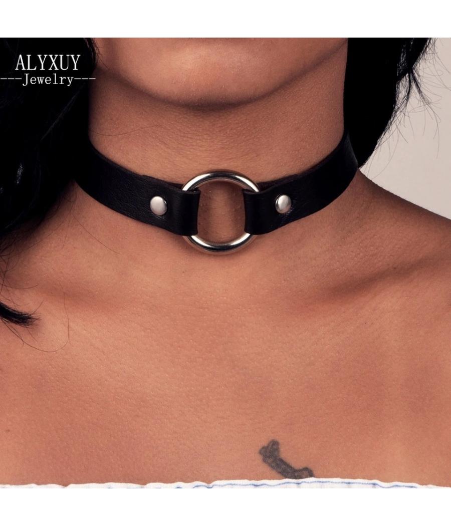 COLLAR FETISH MARRON