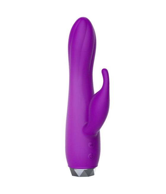 Atrévete shop - VIBRADOR SILICONA CON CONEJITO LILA