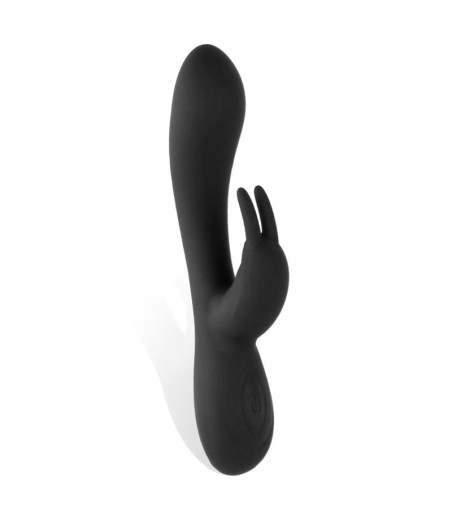 VIBRADOR NOIR CONEJITO SILICONA LÍQUIDA USB