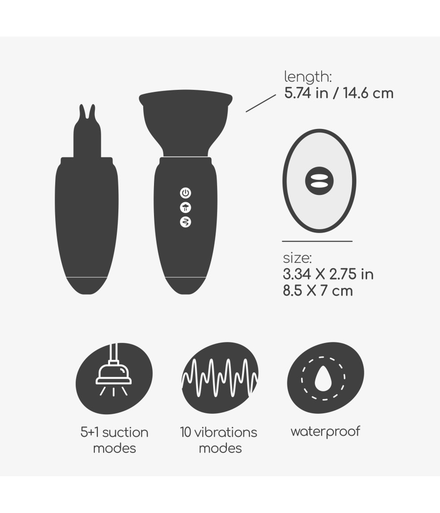 Atrévete shop - BOMBA SUCCIONADORA VULVAR SCARLET
