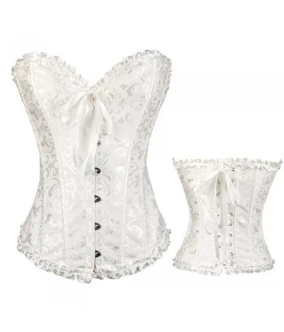 CORSET AZABACHE BLANCO