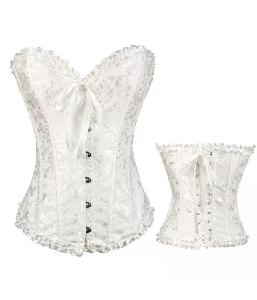 CORSET AZABACHE BLANCO