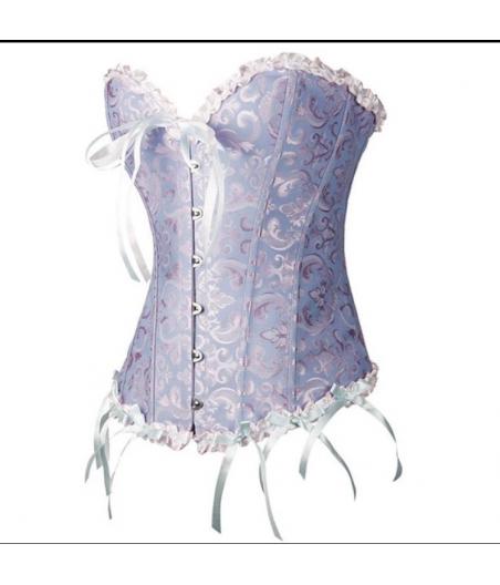 CORSET AZABACHE AZUL 6XL