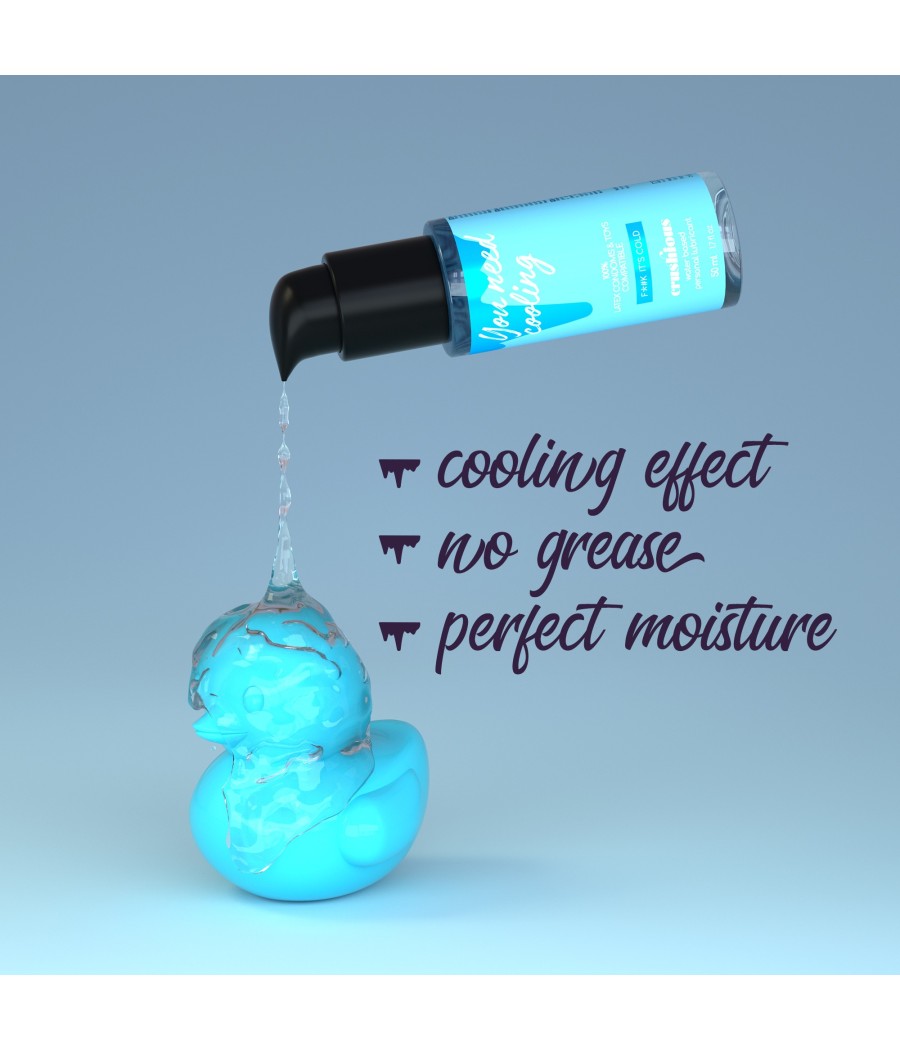 Atrévete shop - LUBRICANTE EFECTO FRIO SOLUBLE EN AGUA 50 ML