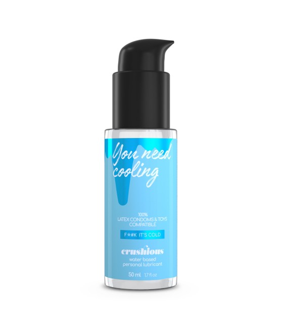 Atrévete shop - LUBRICANTE EFECTO FRIO SOLUBLE EN AGUA 50 ML