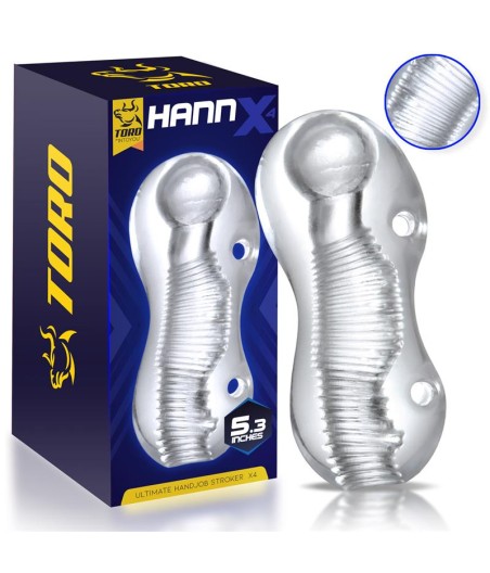MASTURBADOR MASCULINO 5,3 HANNX 4  DE TORO