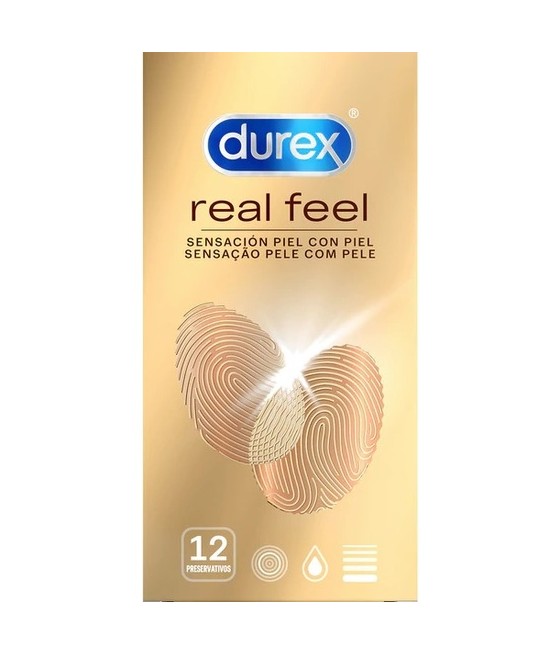 Preservativos Real Feel 12...